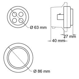 Foto de Faro Baiml 3040E.A