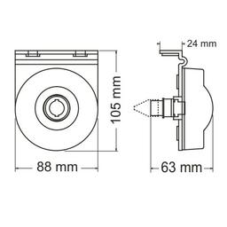 Foto de Faro Baiml 1037FL.C