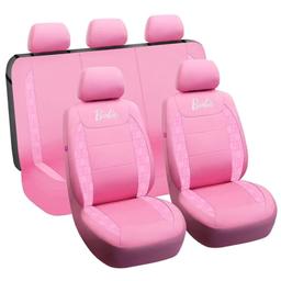 Foto de FUNDA ASIENTOS BARBIE ROSA