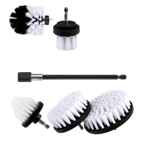 Foto de KIT 5 CEPILLOS+ALARGUE P/TALADRO